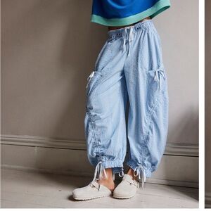 Free People Outta Sight Parachute Pants